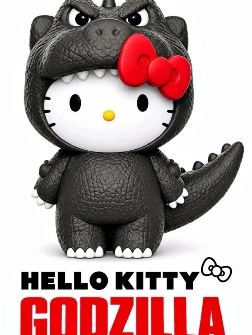 Sanrio McDonald’s Hello Kitty and Friends x Godzilla Hello Kitty Mini Figure